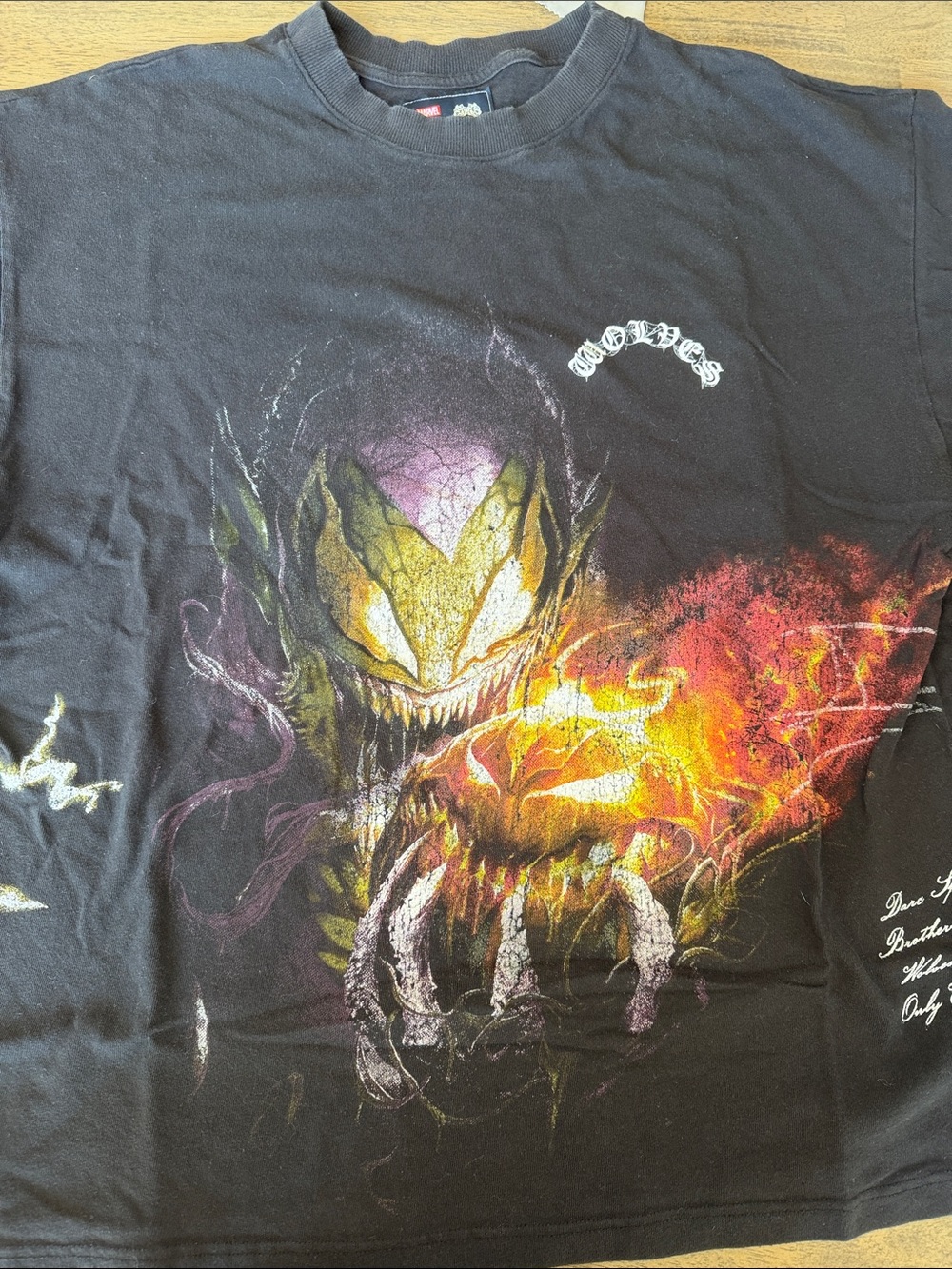 Darc Sport Black Oversized tee Green Goblin Spiderman